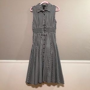 Gingham Sleeveless Dress